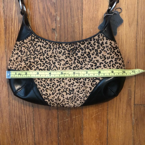Amanda Smith leopard print pony hair purse - Picture 6 of 8
